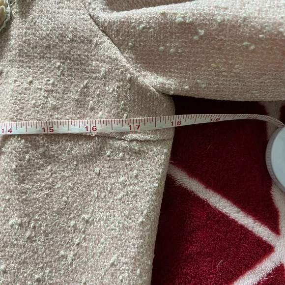 Boston Proper Pink Floral Embellished Blazer - Picture 8 of 10